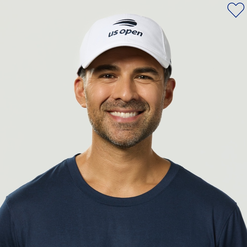 US Open NYC Unisex Lightweight Official Logo Adjustable Blue Hat